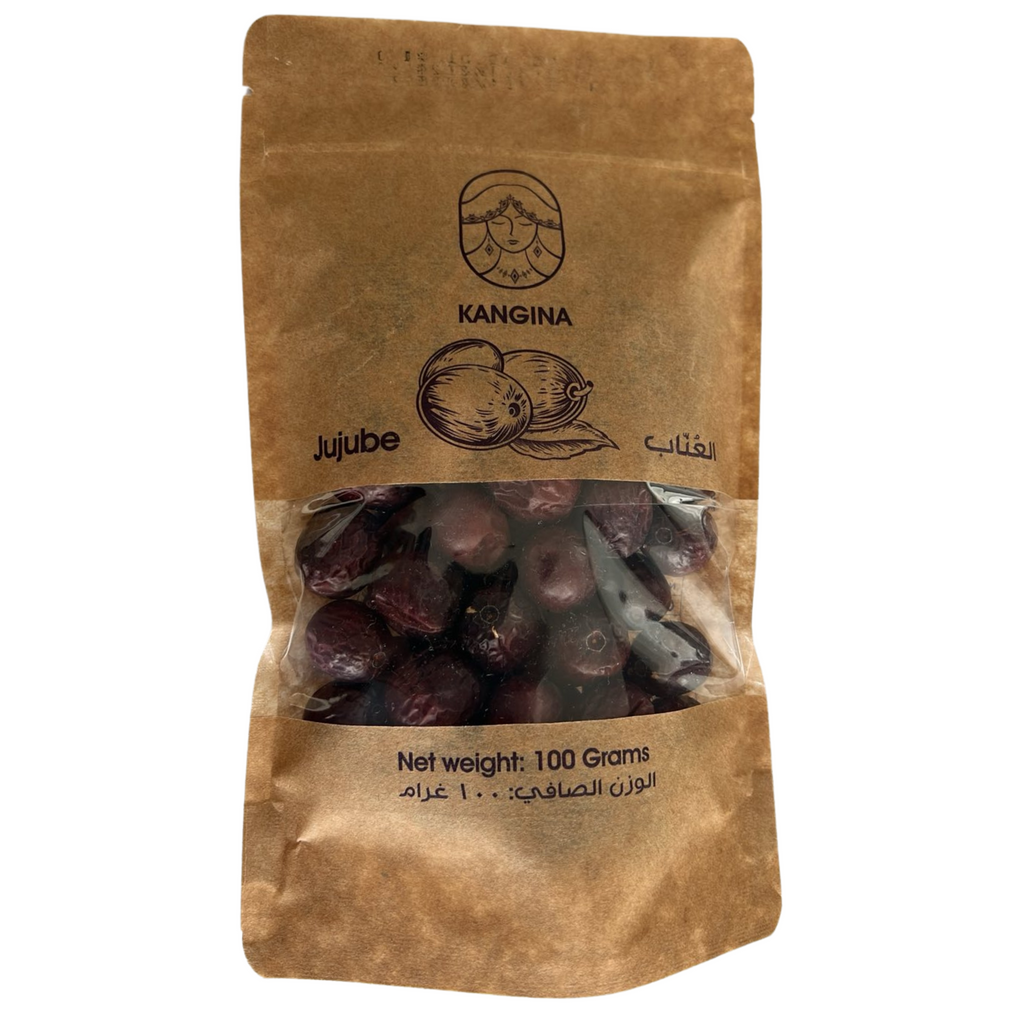 Afghan Sun-dried jujube 100g pack front